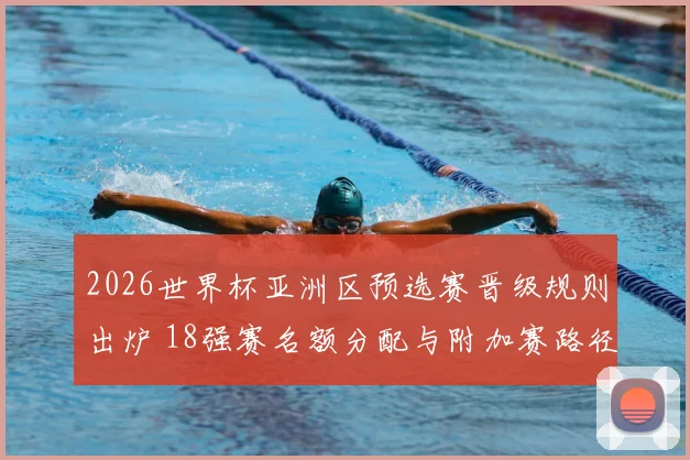 2026世界杯亚洲区预选赛晋级规则出炉 18强赛名额分配与附加赛路径明确